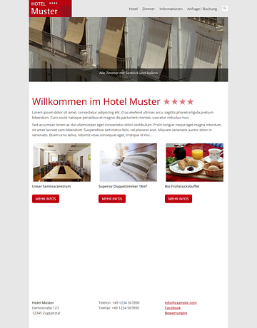 Moderne Frische Layouts Fur Ihre Website