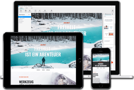 Homepage erstellen - Responsive Darstellungen