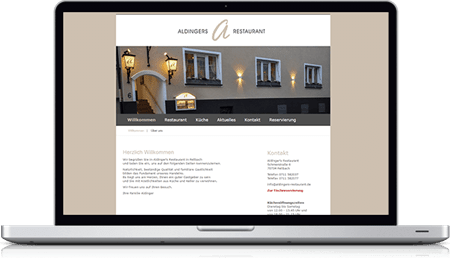 Restaurant-Homepage - Alldinger Restaurant