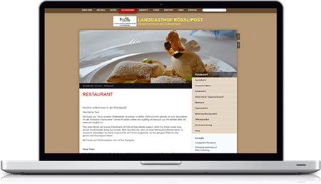 Restaurant-Homepage - Rösslipost