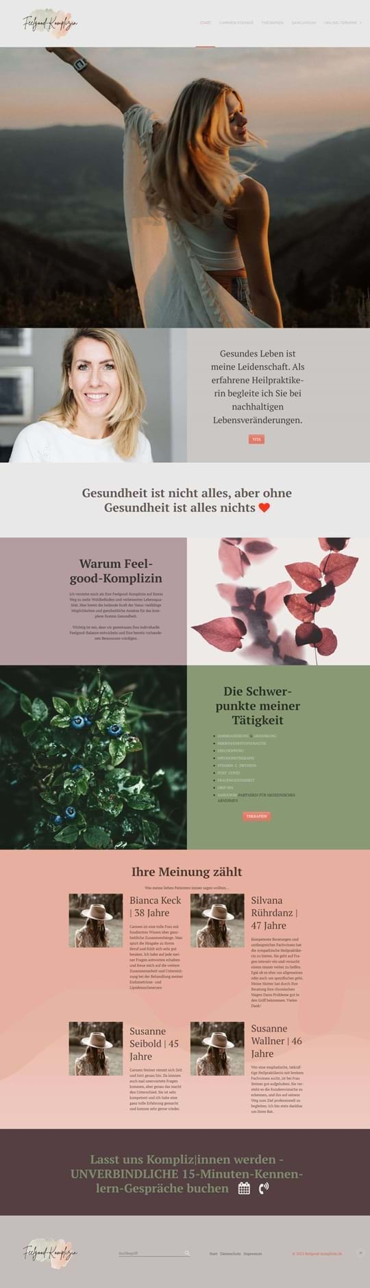 Beispiel-Website feelgood-komplizin.de