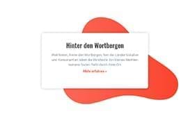 Design-Block - Linkbox mit Hintergrund rot
