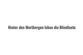 Design-Block - Überschrift zentriert
