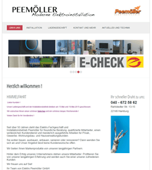 Elektriker Homepage - Peemöller