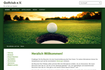 Website Template - Golf Responsive